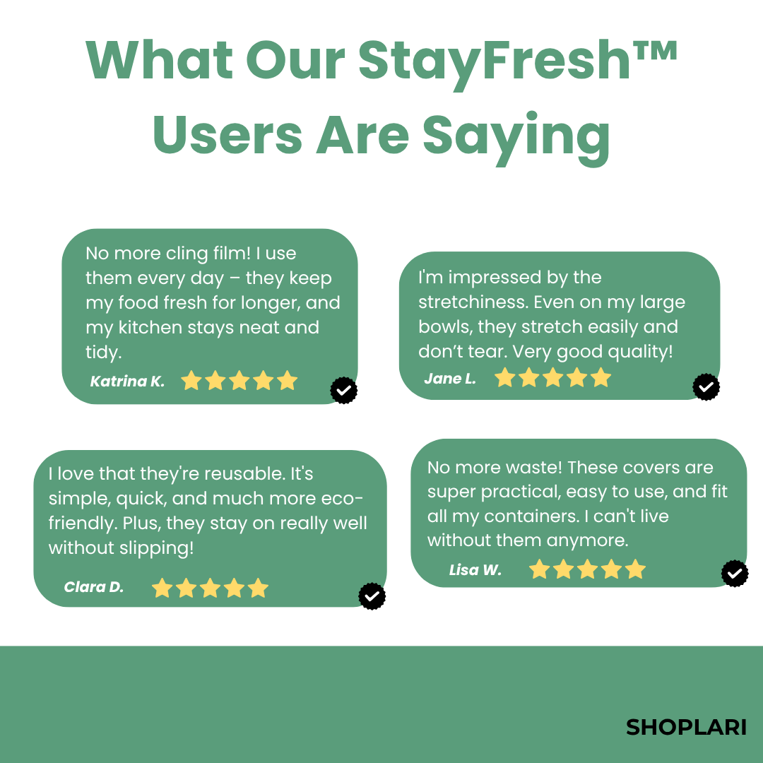 Last Day 50% OFF | StayFresh™ Fresh-Keeping Covers (100 pcs)
