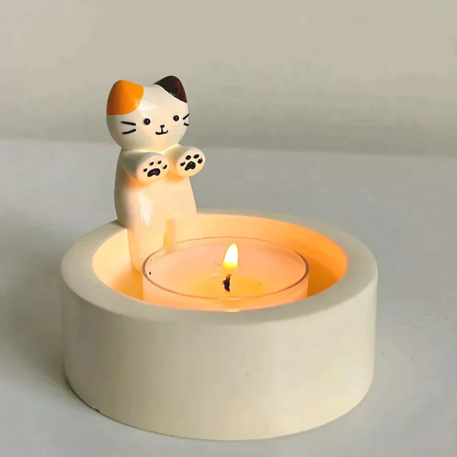 CatGlow™ Cat Candle Holder