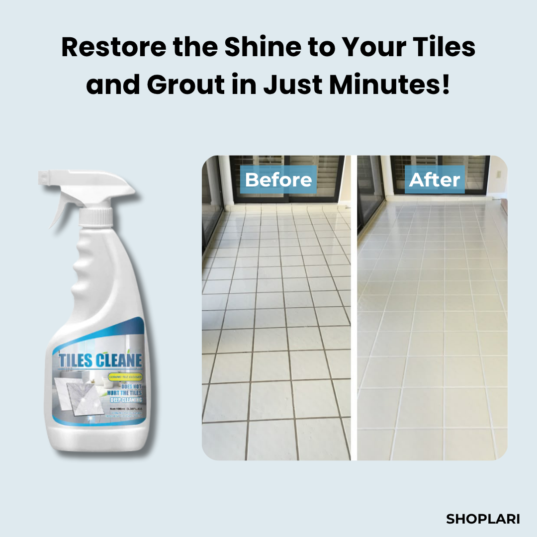 Last Day 50% OFF | TrueShine™ Tile & Grout Cleaner