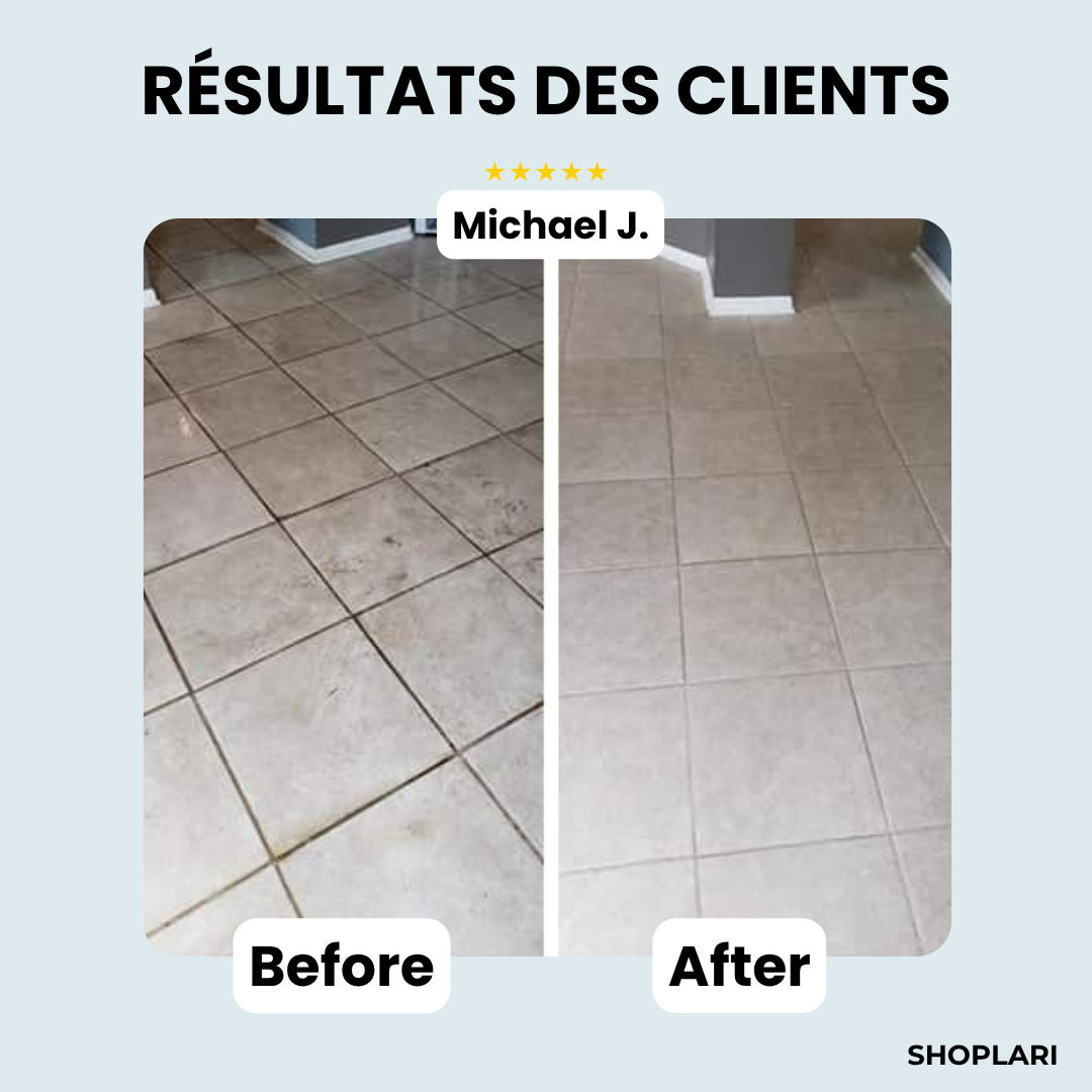 Last Day 50% OFF | TrueShine™ Tile & Grout Cleaner