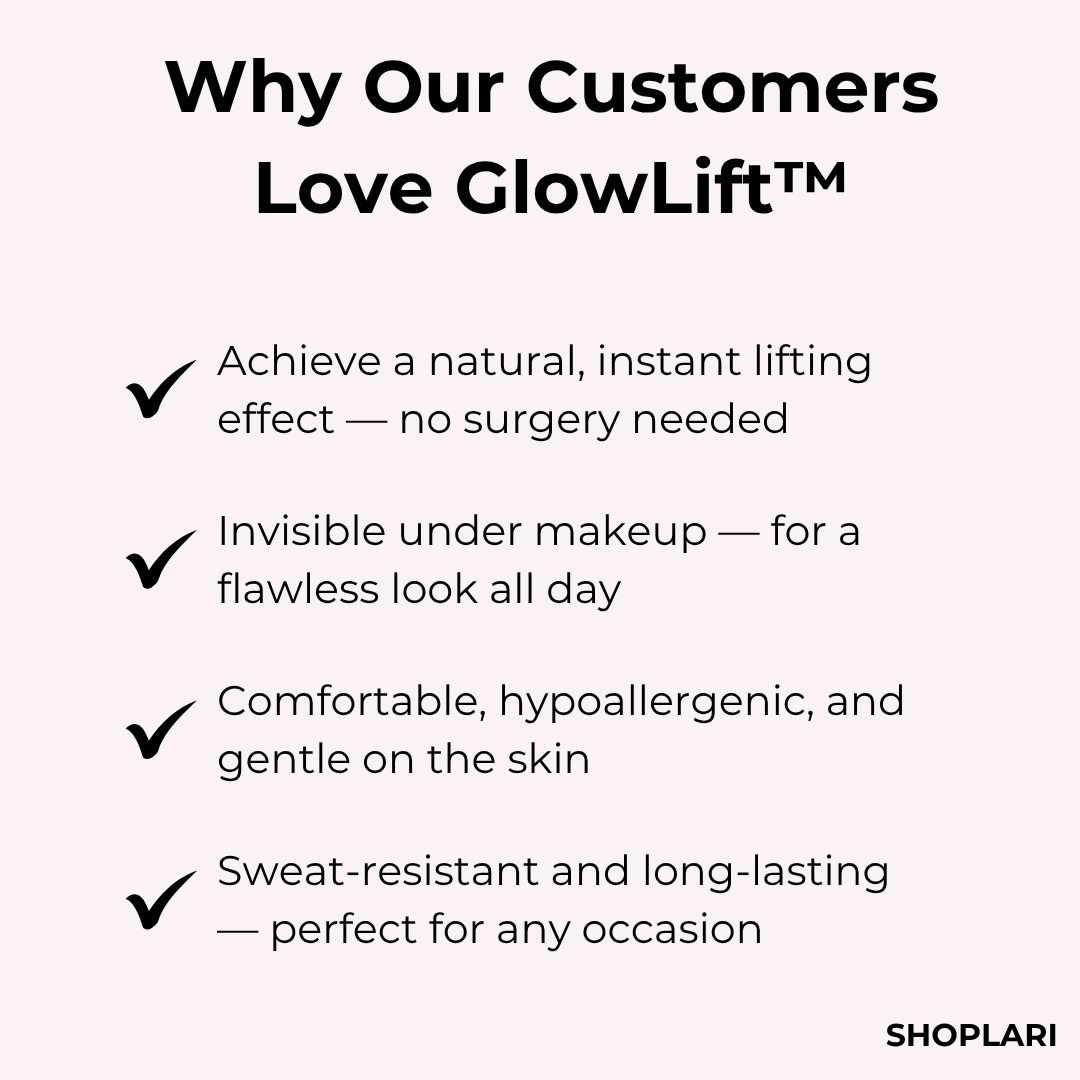 Last Day 50% OFF🔥 |  GlowLift™ Invisible Face Lift Tape (40 pcs)