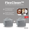 Buy 5, Get 5 Free | FlexClean™ Multi-Purpose Threaded Cloths