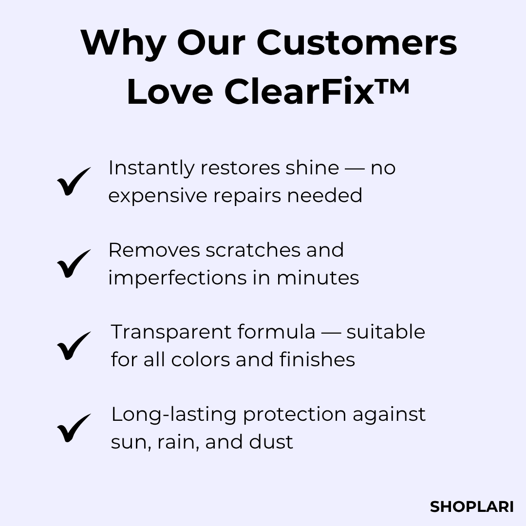 Last Day 50% OFF | ClearFix™ Car Scratch Remover Spray