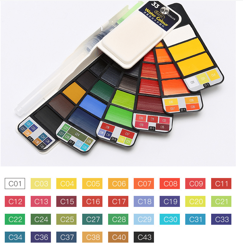PaintPouch™ Portable Watercolor Kit