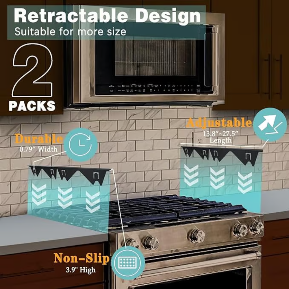 GapFix™ Adjustable Stove Gap Covers