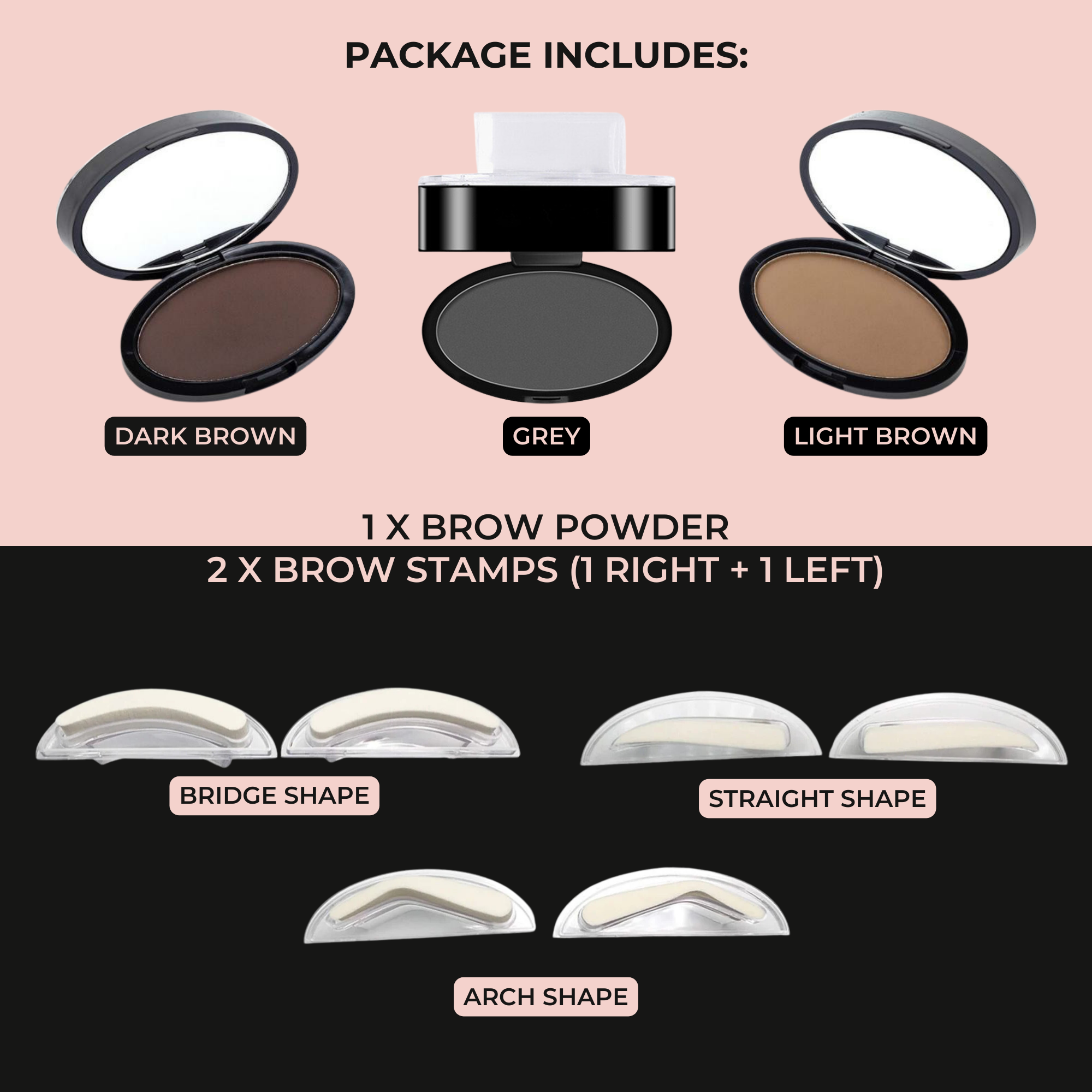 BrowPerfect™ Eyebrow Stamp Kit