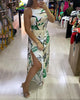 Sleeveless Printed Jumpsuit