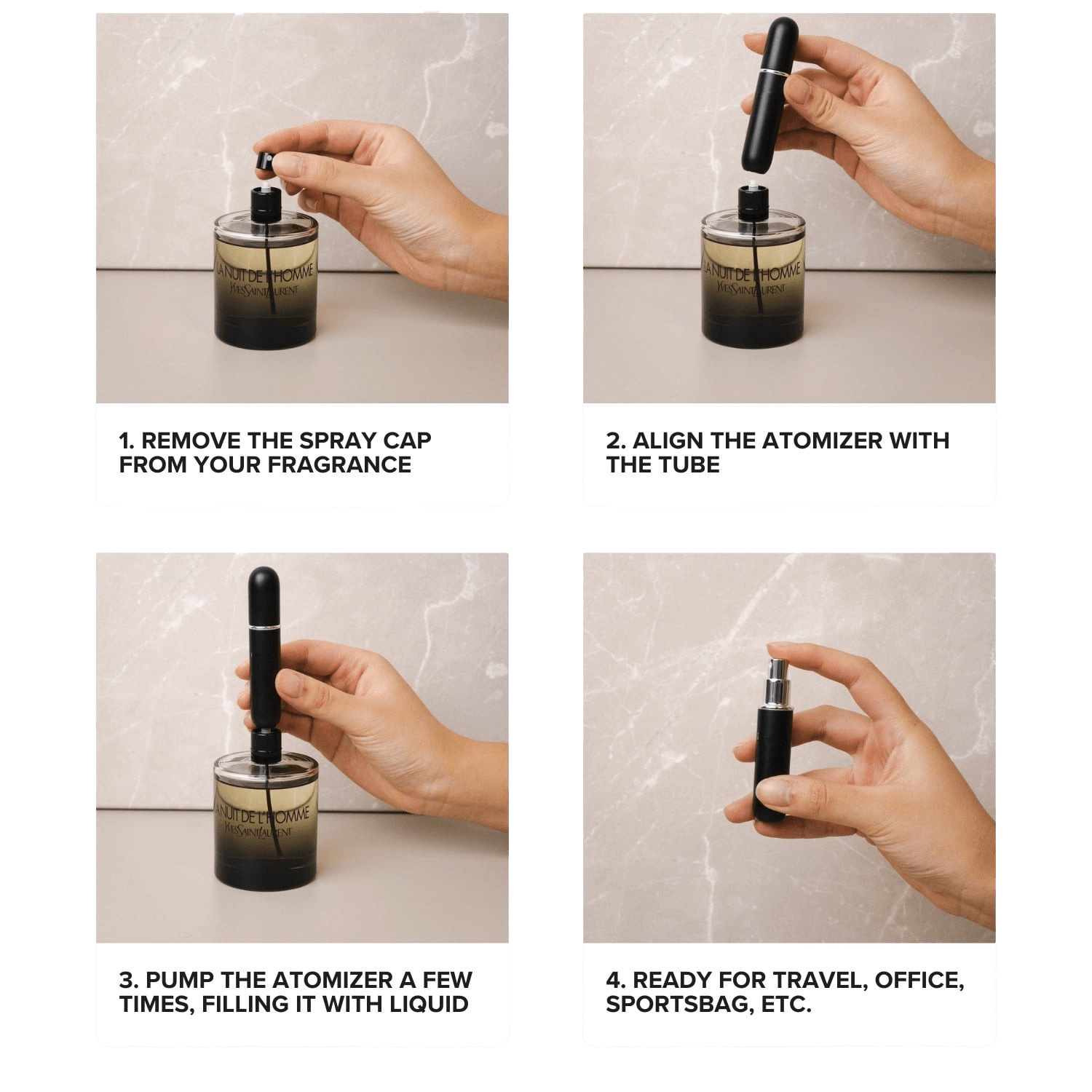 1+1 FREE I FragranceFlow™ Mini Parfum Refill Bottles