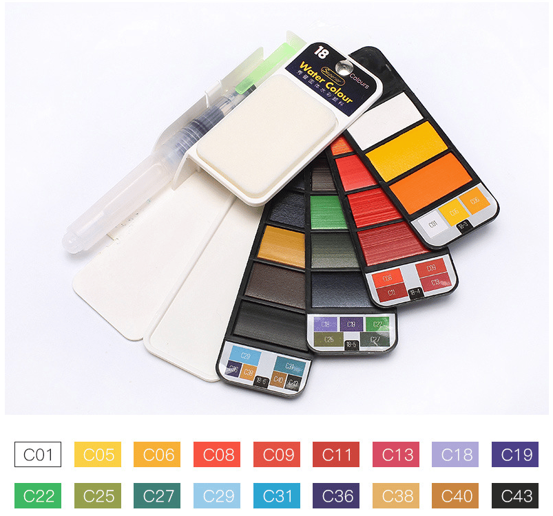 PaintPouch™ Portable Watercolor Kit