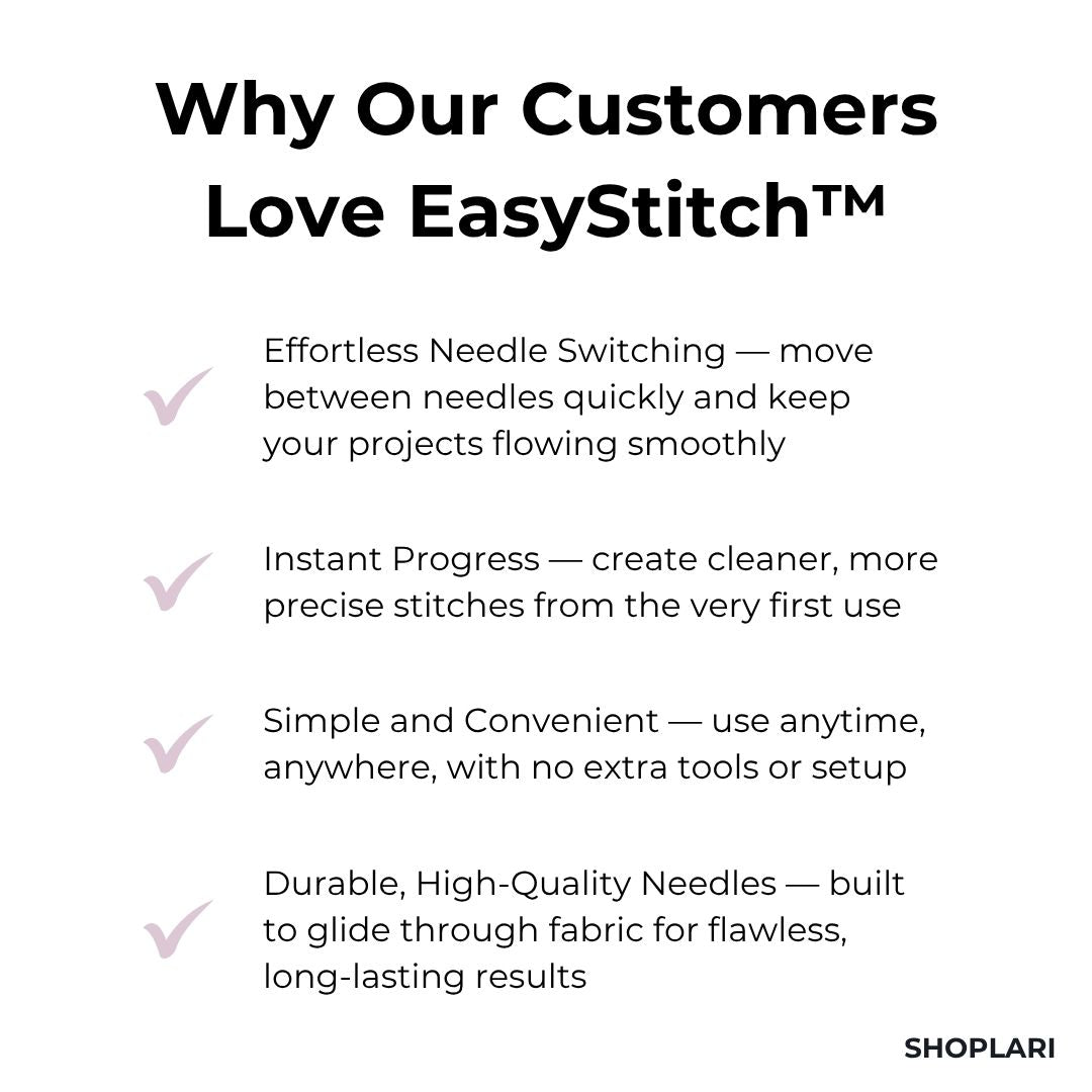 Last Day 50% OFF | EasyStitch™ Embroidery Needle Set