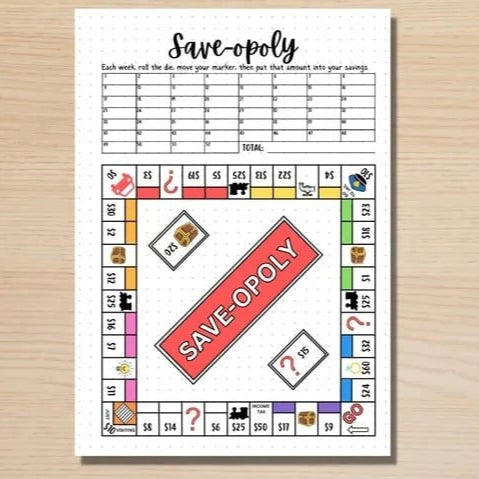 Saveopoly™ Journal Game