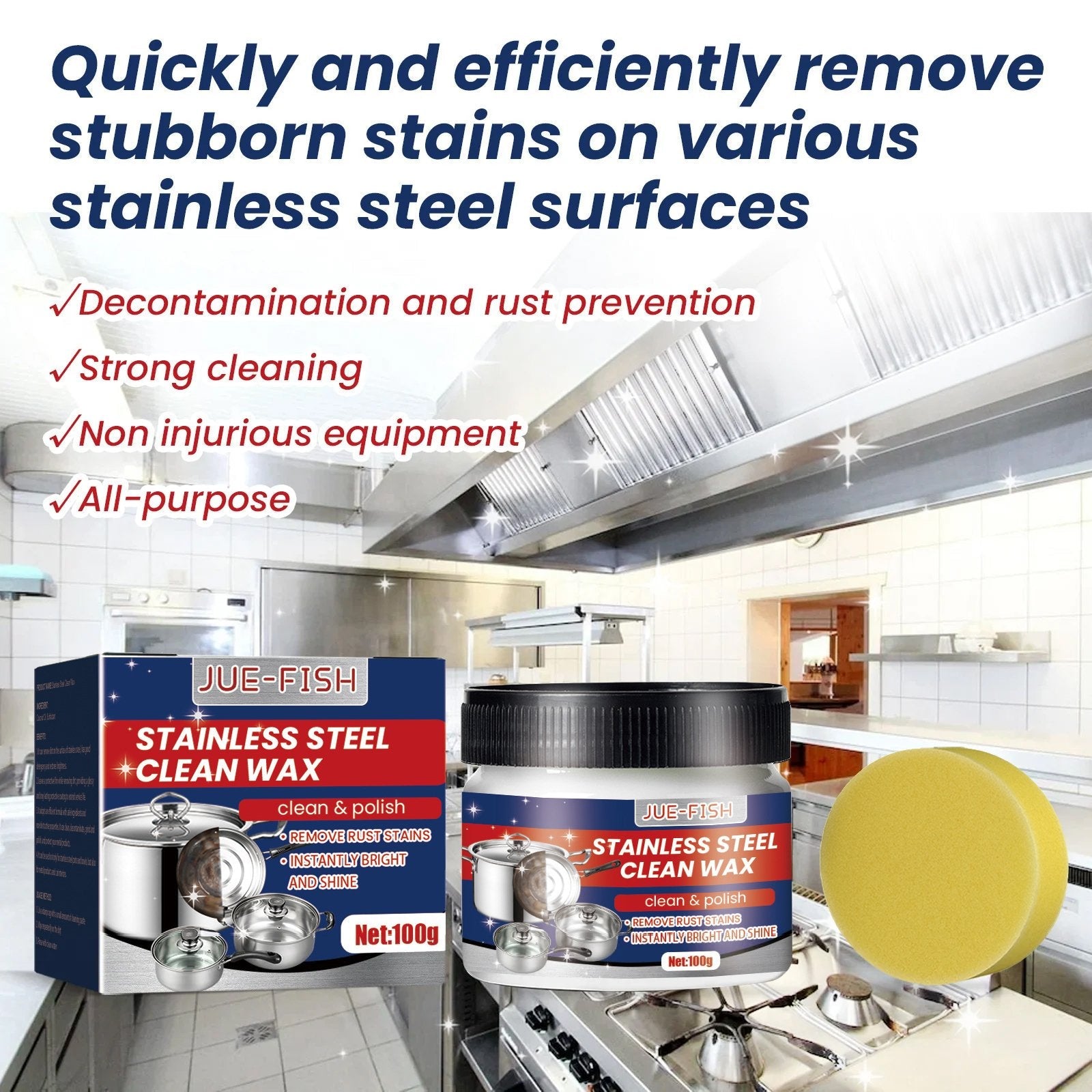 ProClean™ Stainless Steel Cleaning Wax