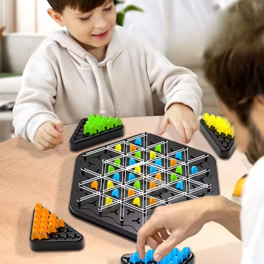 50% OFF I BrainGrid™ Chain Triangle Chess Game