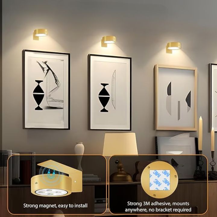 GlowFrame™ Magnetic LED Picture Light