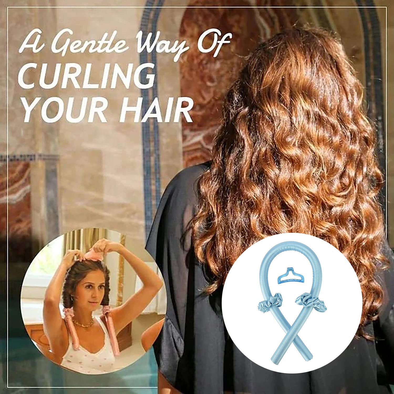 CurlMagic™ Create bouncy curls without using heat.