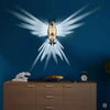 GlowSphere™ Owl and Eagle Wall lamps