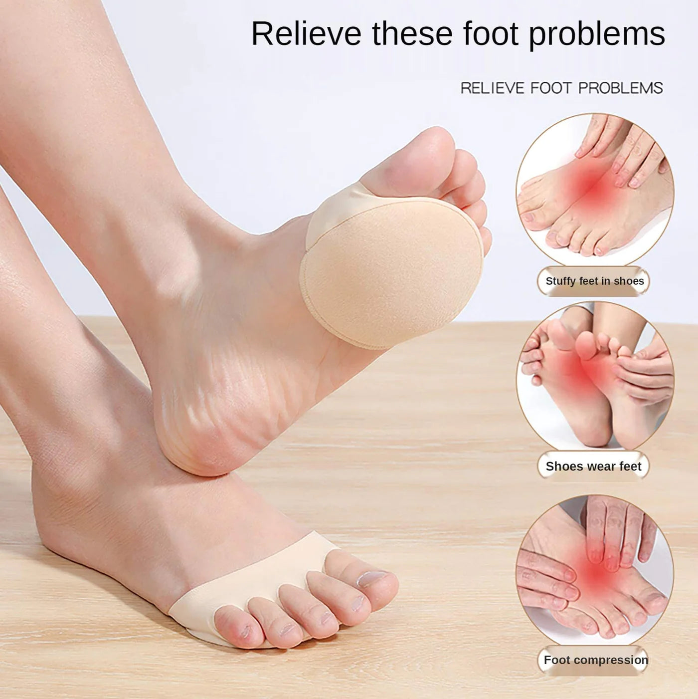 1+1 FREE I FootRelief™ - Pair of Foot Comfort Pads