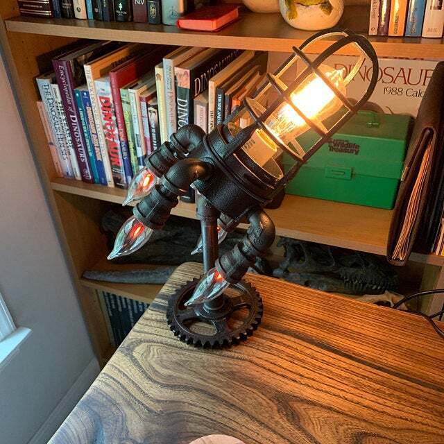 RocketGlow™ Vintage Rocket Lamp