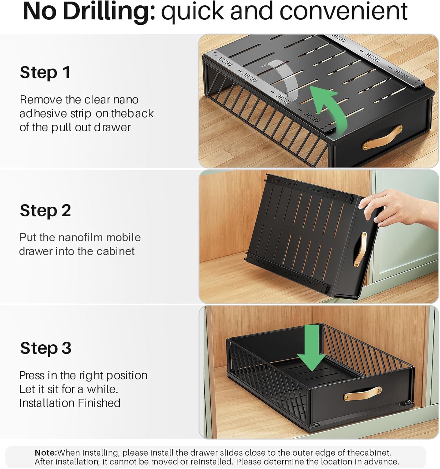 CabinetMate™ Pull out Cabinet Organizer