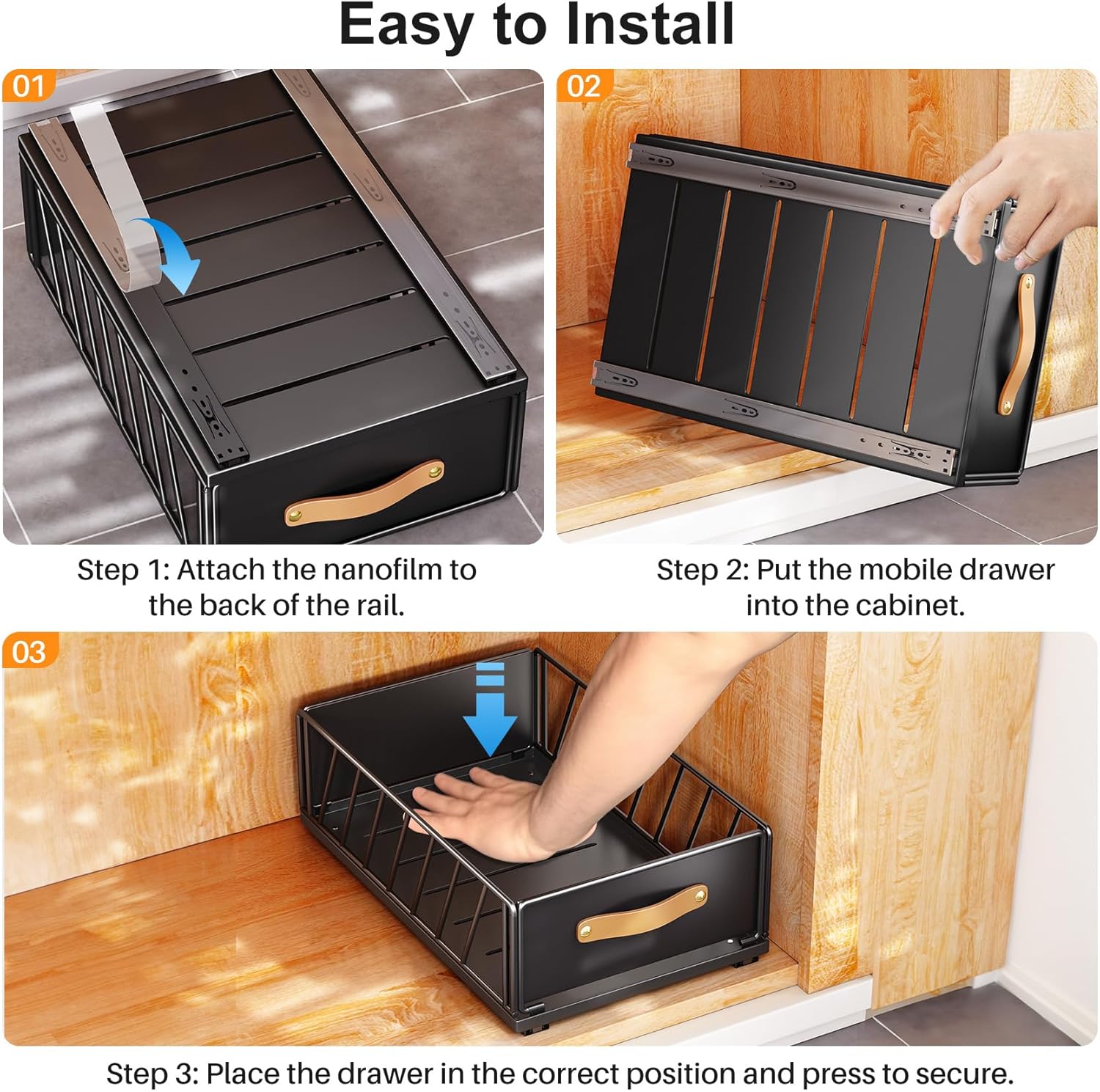 CabinetMate™ Pull out Cabinet Organizer
