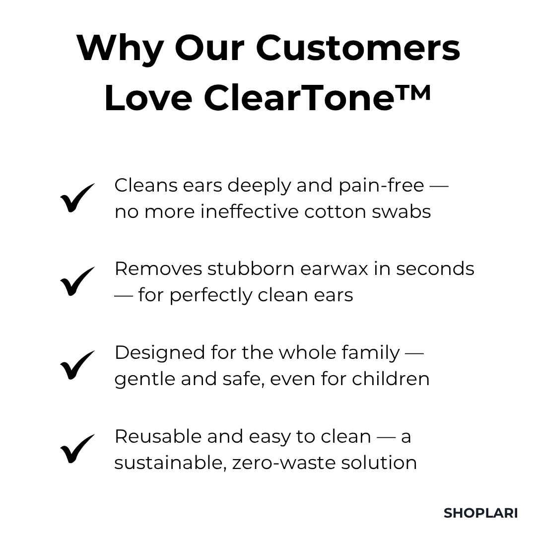 Last Day 50% Off | ClearTone™ Ear Cleaning Kit