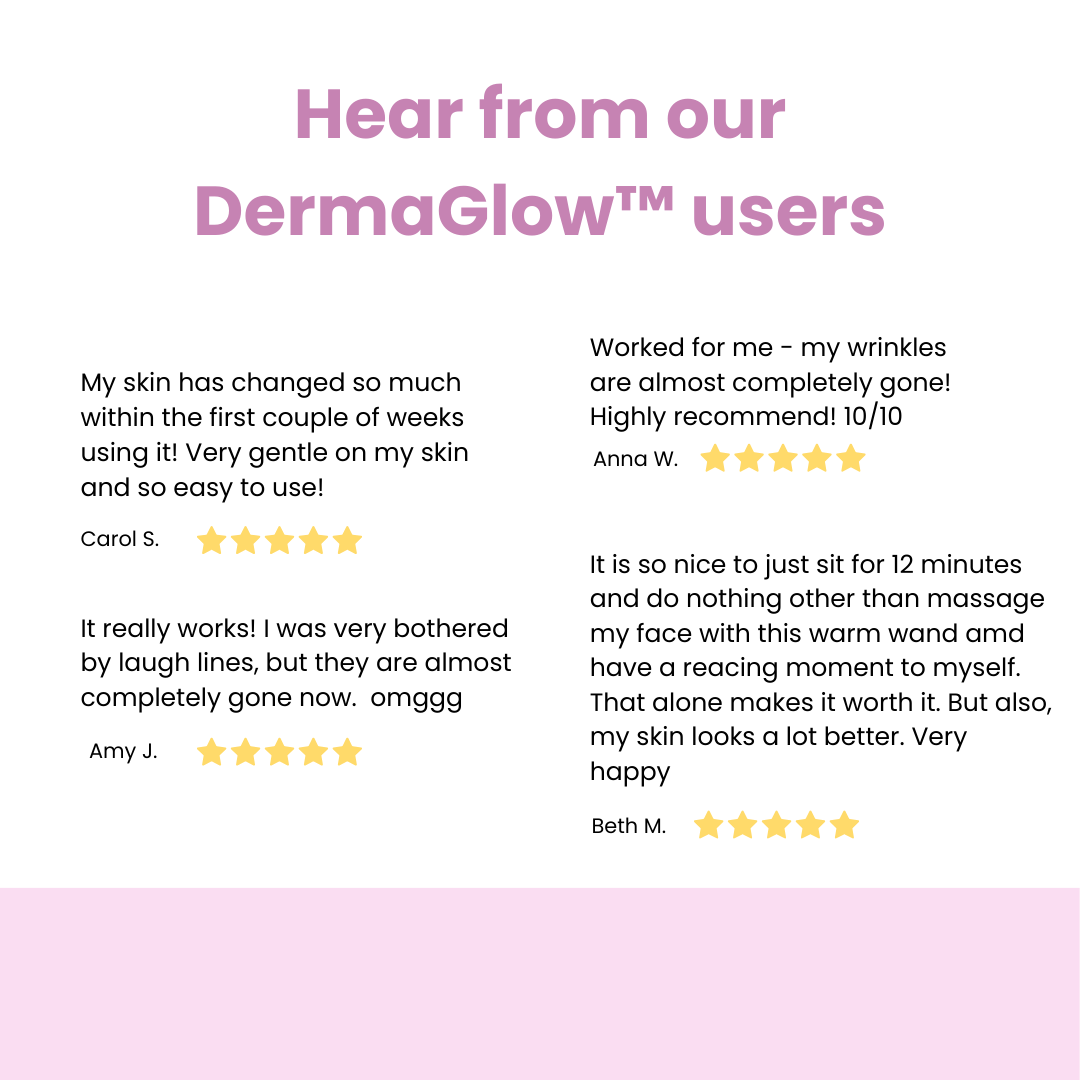 DermaGlow™ Remove fine lines and wrinkles effortlessly