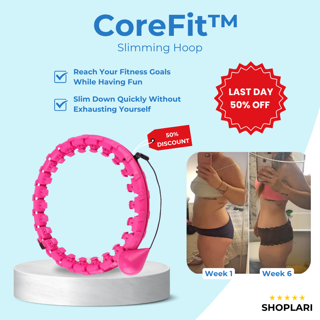 Last Day 50% OFF | CoreFit™ Fitness Slimming Hoop