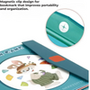 MagnaFractions™ Magnetic Fraction Learning Tiles — Interactive Math Set for Kids