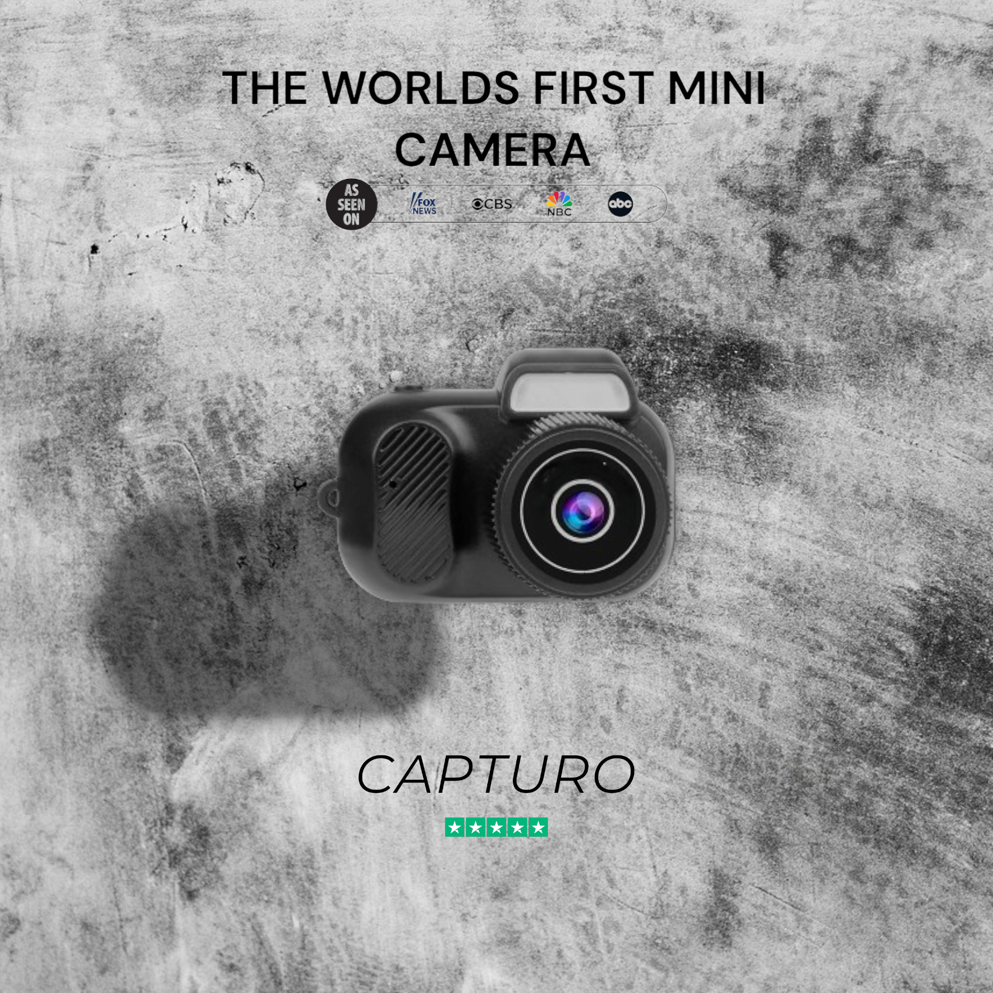 Capturo™ Vintage Keychain Camera