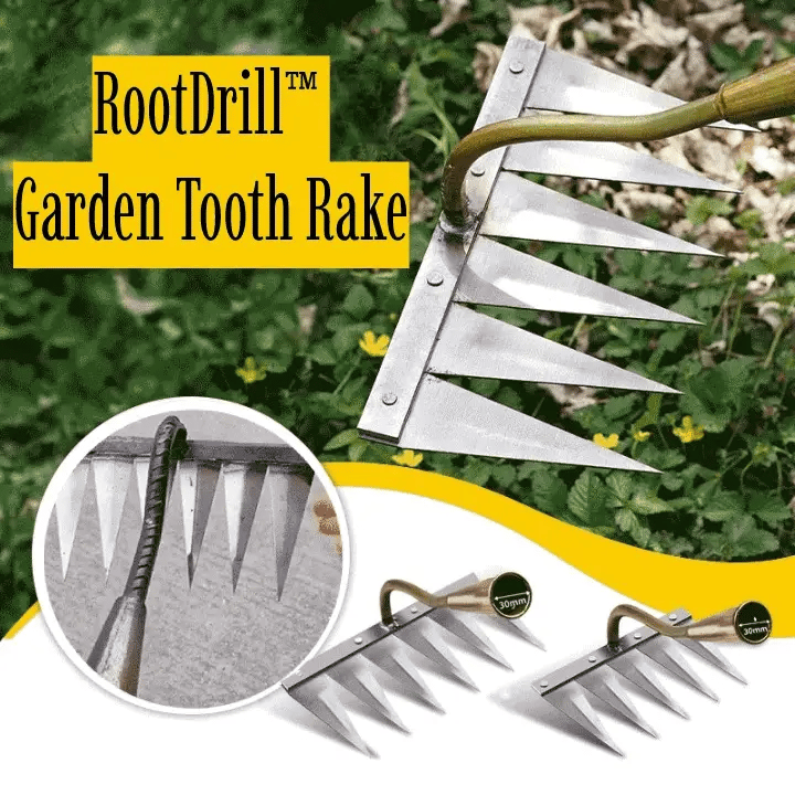RootDrill™ Garden Rake