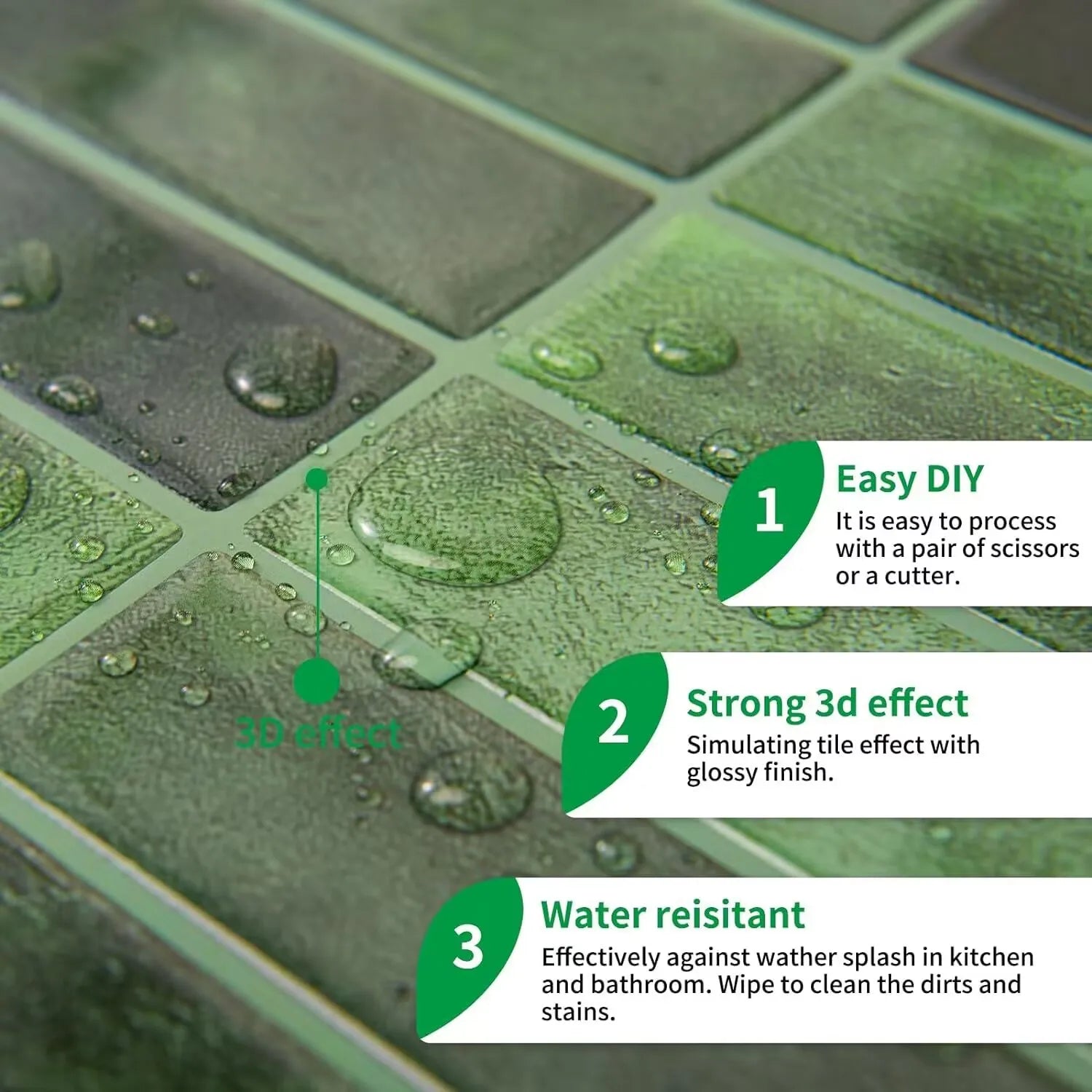 StickStyle™ Peel & Stick Tiles