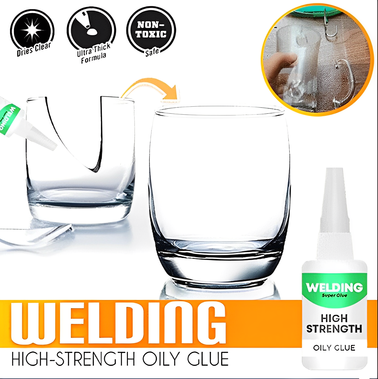 1+1 FREE I EasyGlue™ High-strength glue