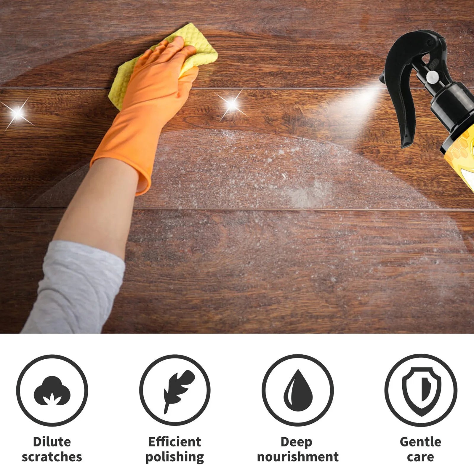 ShineUp™ Wood Polish Beewax