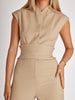 Women's Sleeveless Jumpsuit