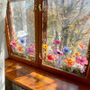 1+1 FREE I GlowVista™ Flower Stickers For Windows
