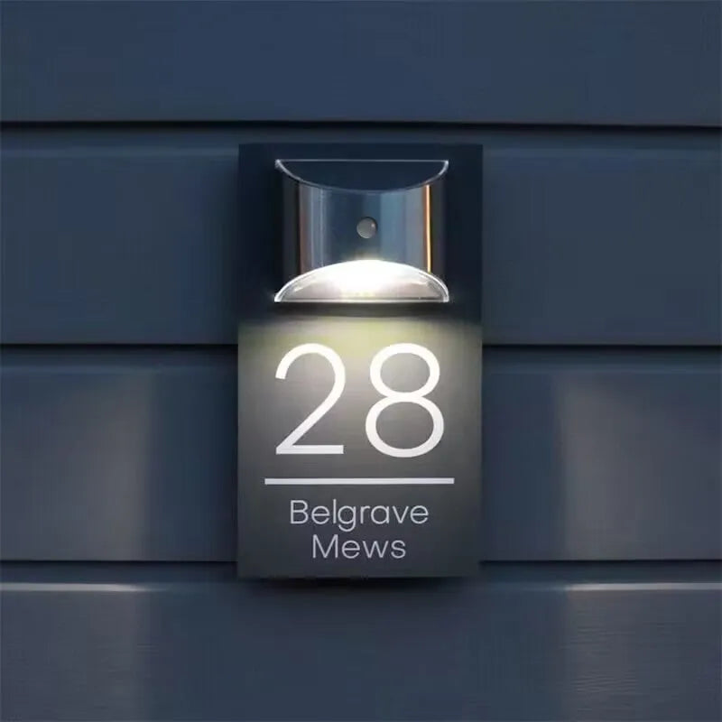 GlowWay™ Personalized Door Plaque