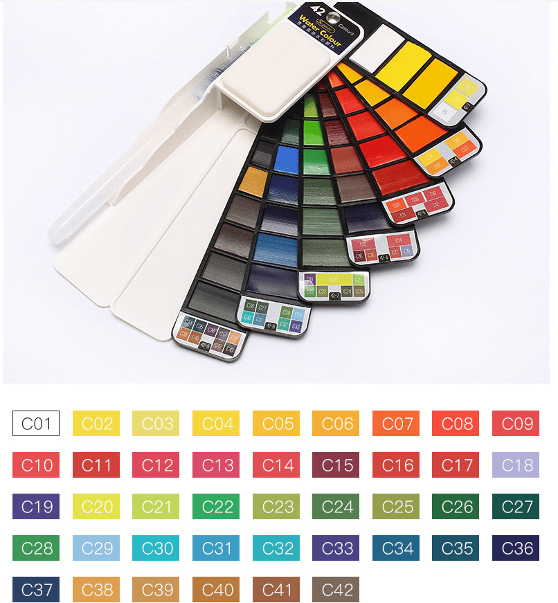 PaintPouch™ Portable Watercolor Kit