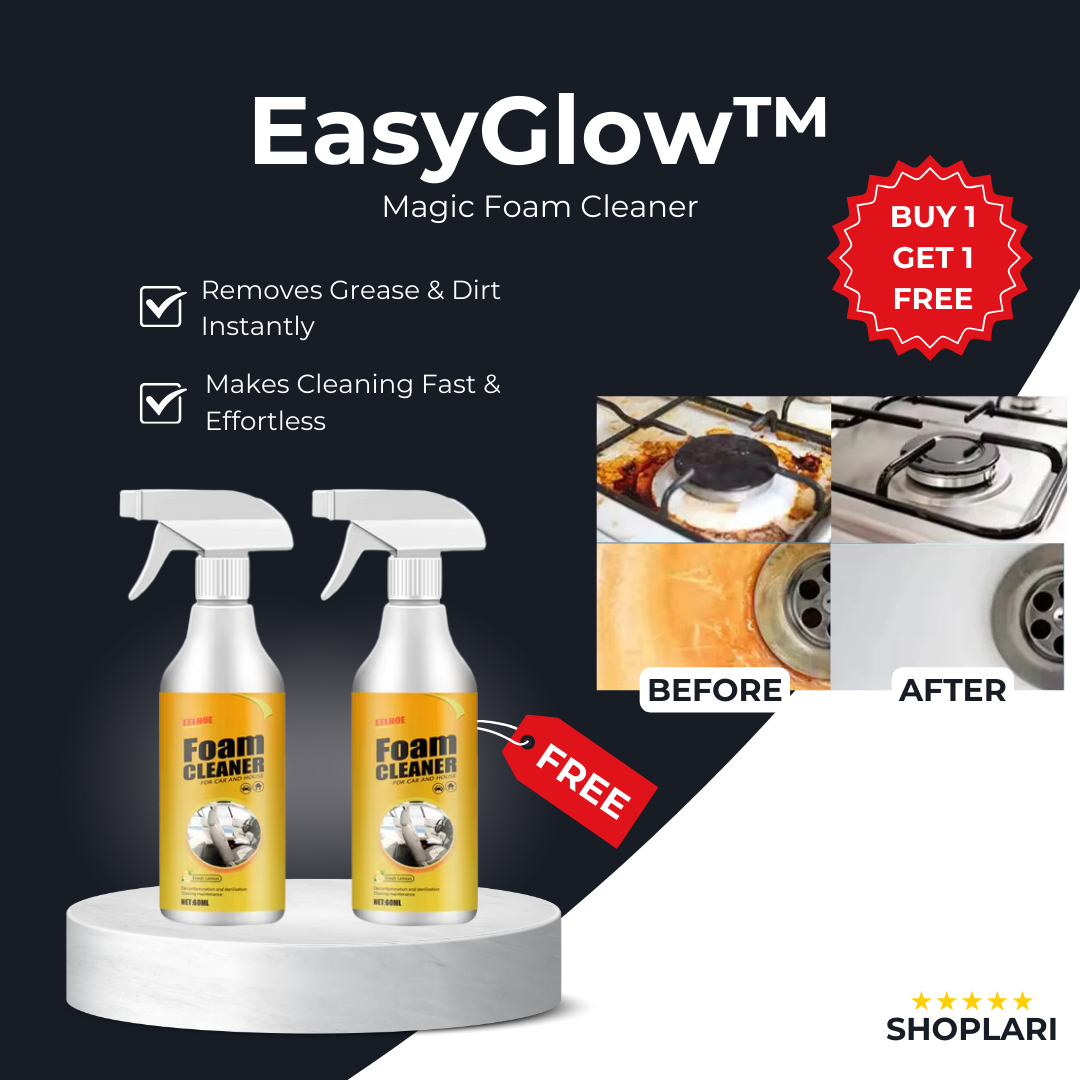 EasyGlow™ Magic Foam Cleaner I Last Day 1+1 FREE🔥