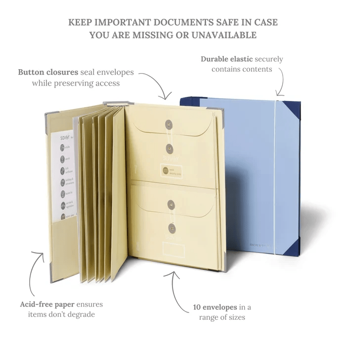 ProtectFile™ Emergency Essentials Organizer