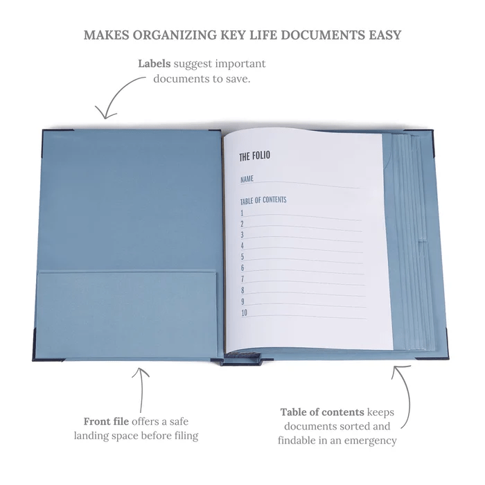 ProtectFile™ Emergency Essentials Organizer