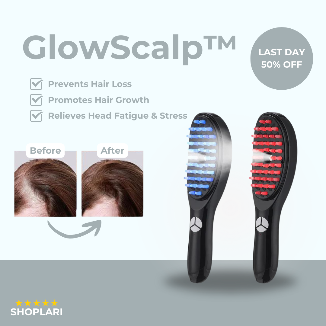 GlowScalp™ Head Massager Brush I Last Day 50% OFF🔥