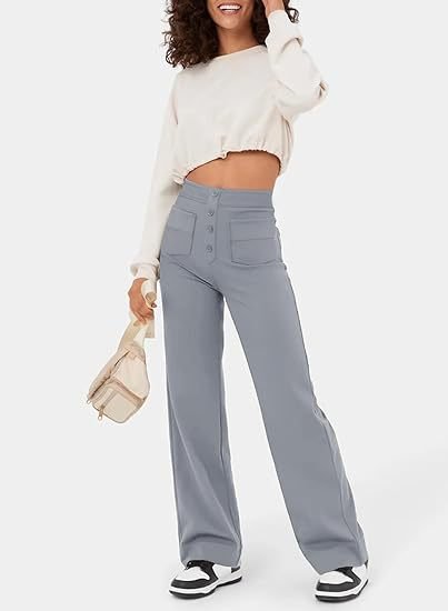 Victoria™ Elastic Pants With High Waist