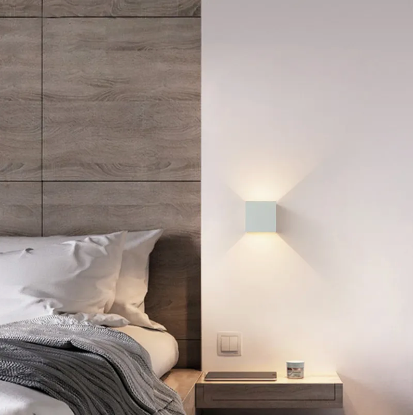 GlowVista™ Wireless Luxury Wall Lamp