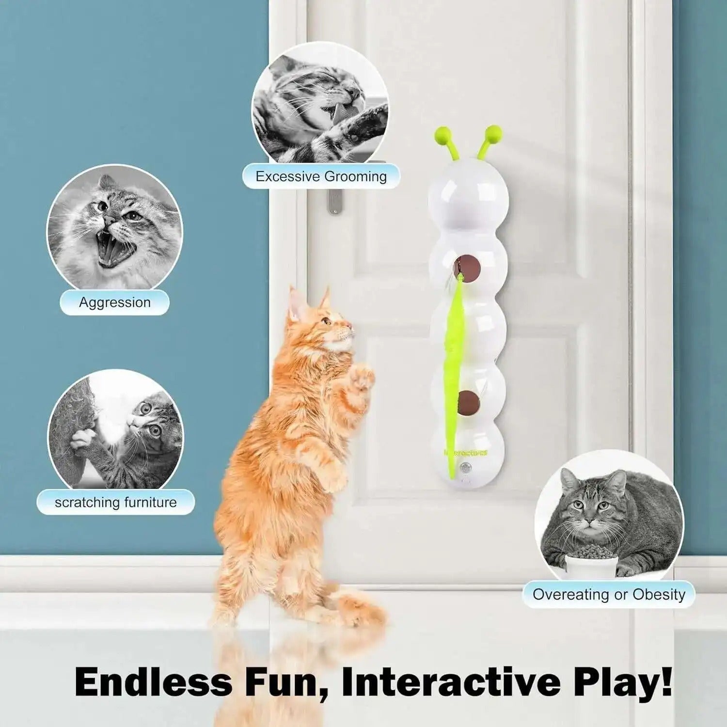 WiggleWhirl™ Cat Toy