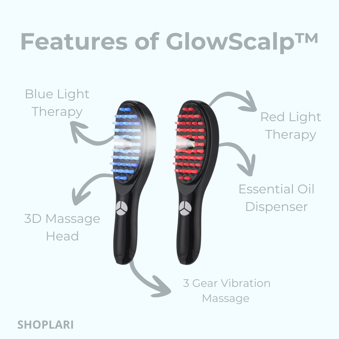 GlowScalp™ Head Massager Brush I Last Day 50% OFF🔥