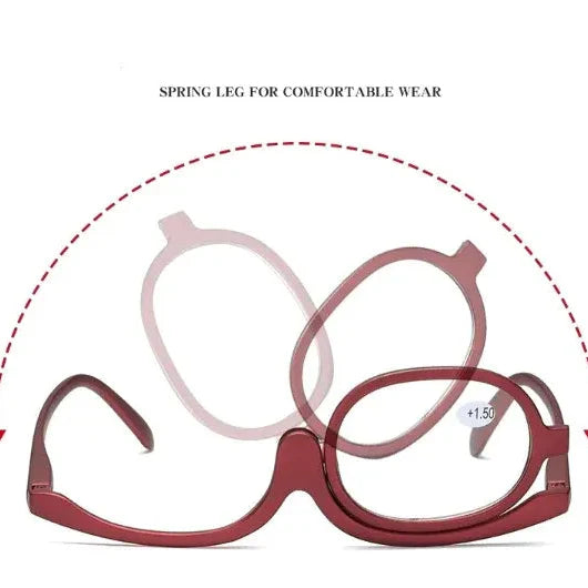 GlamGlance™ Rotating Makeup Glasses