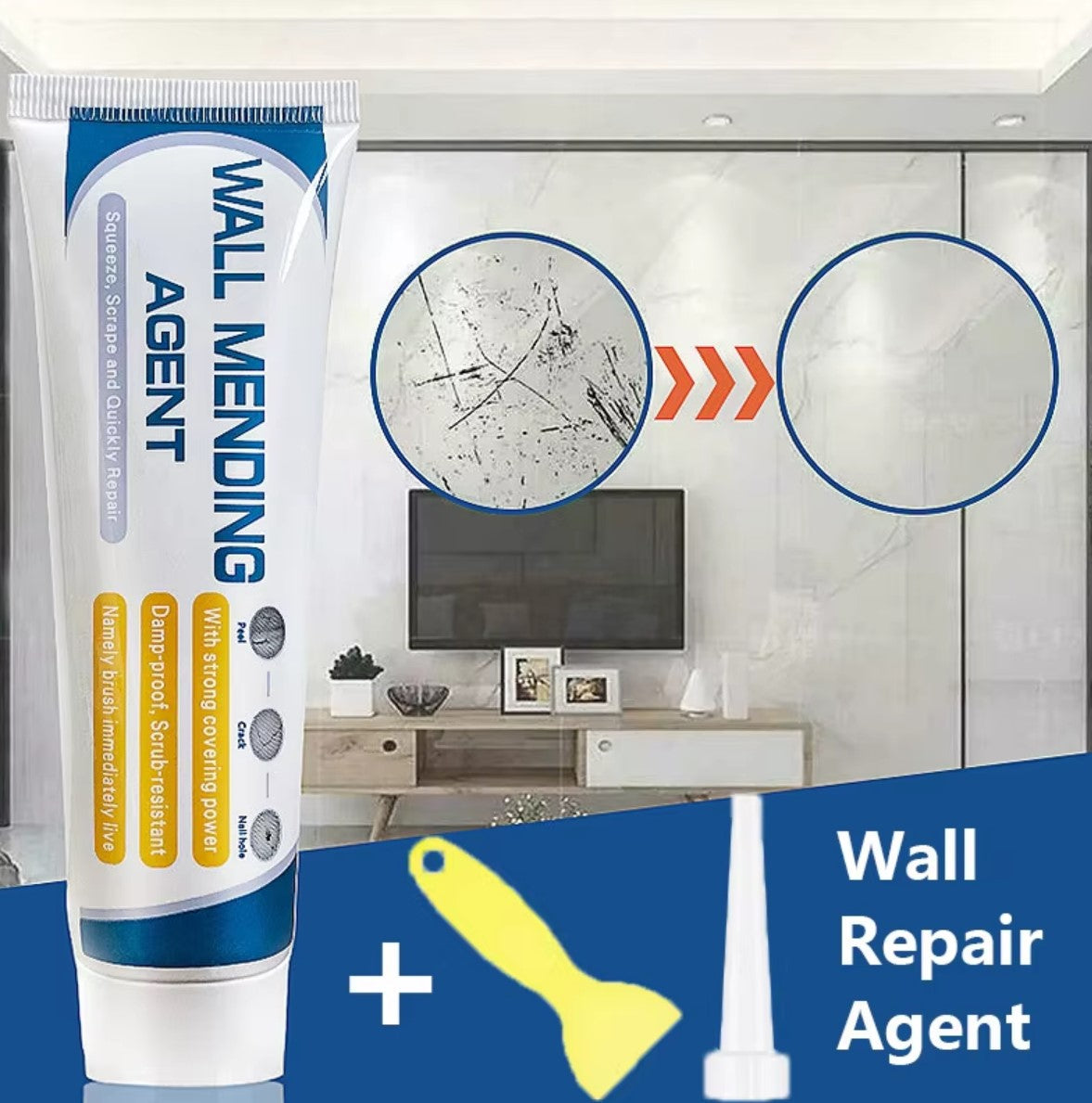 InstantPatch™ Wall Repair Cream | 1+1 FREE