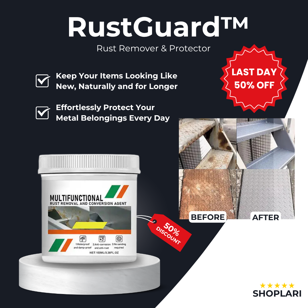 Last Day 50% OFF | RustGuard™ Rust Remover & Protector