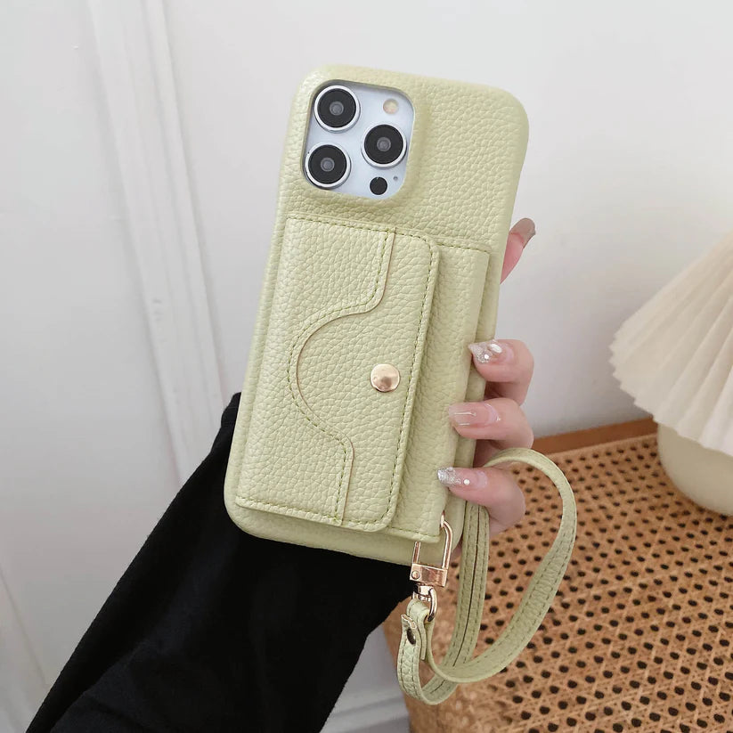 GlamCase™ Mirror & Wallet iPhone Case