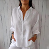 Ella™ Elegant Linen Shirt